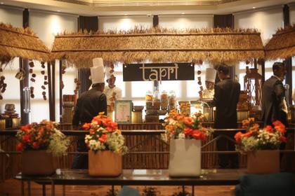 Bar and Signage — wedding decor — ITC Grand Goa